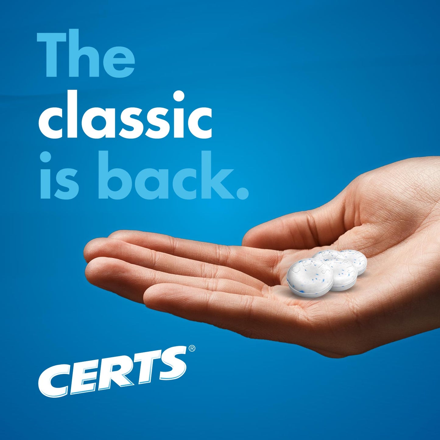 CERTS Peppermint Mints - 20 Count