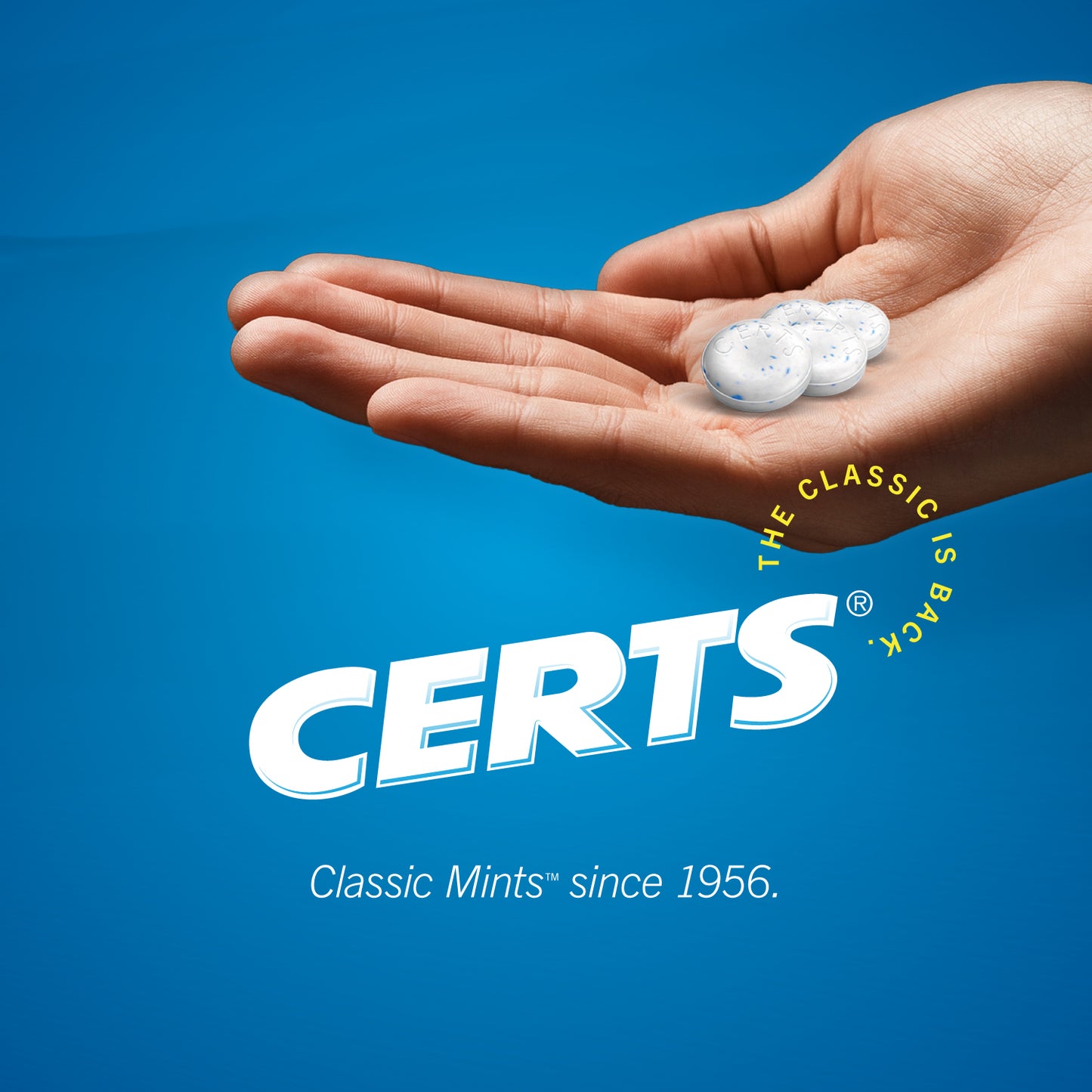 CERTS Peppermint Mints - 20 Count