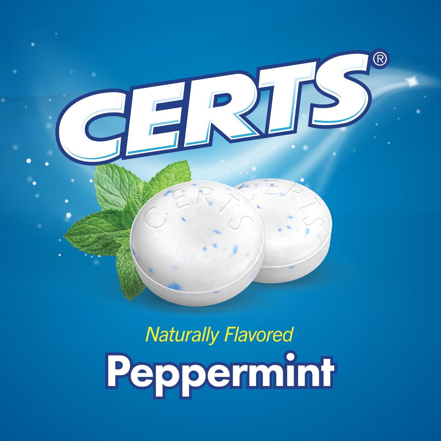 CERTS Peppermint Mints - 20 Count