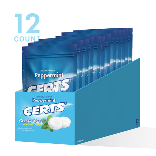 CERTS Peppermint Mints - 20 Count