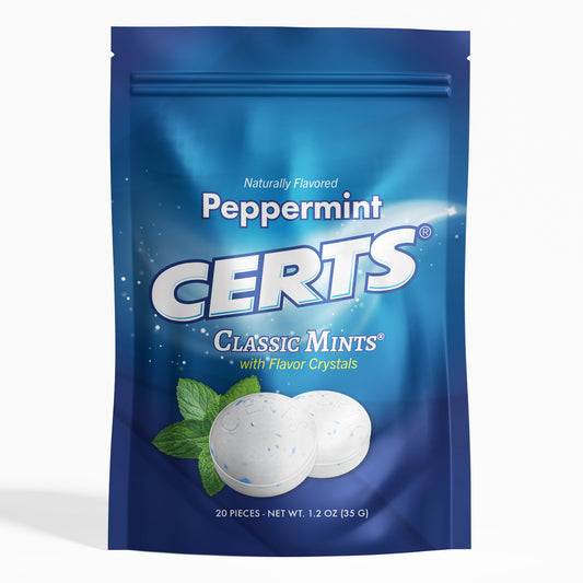 CERTS Peppermint Mints - 20 Count